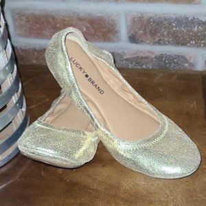 Lucky Brand Glitter Flats
